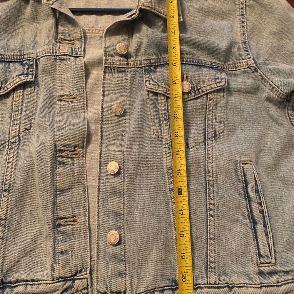 GAP Women's Vintage Light Blue Denim Jacket - Picture 2 of 6